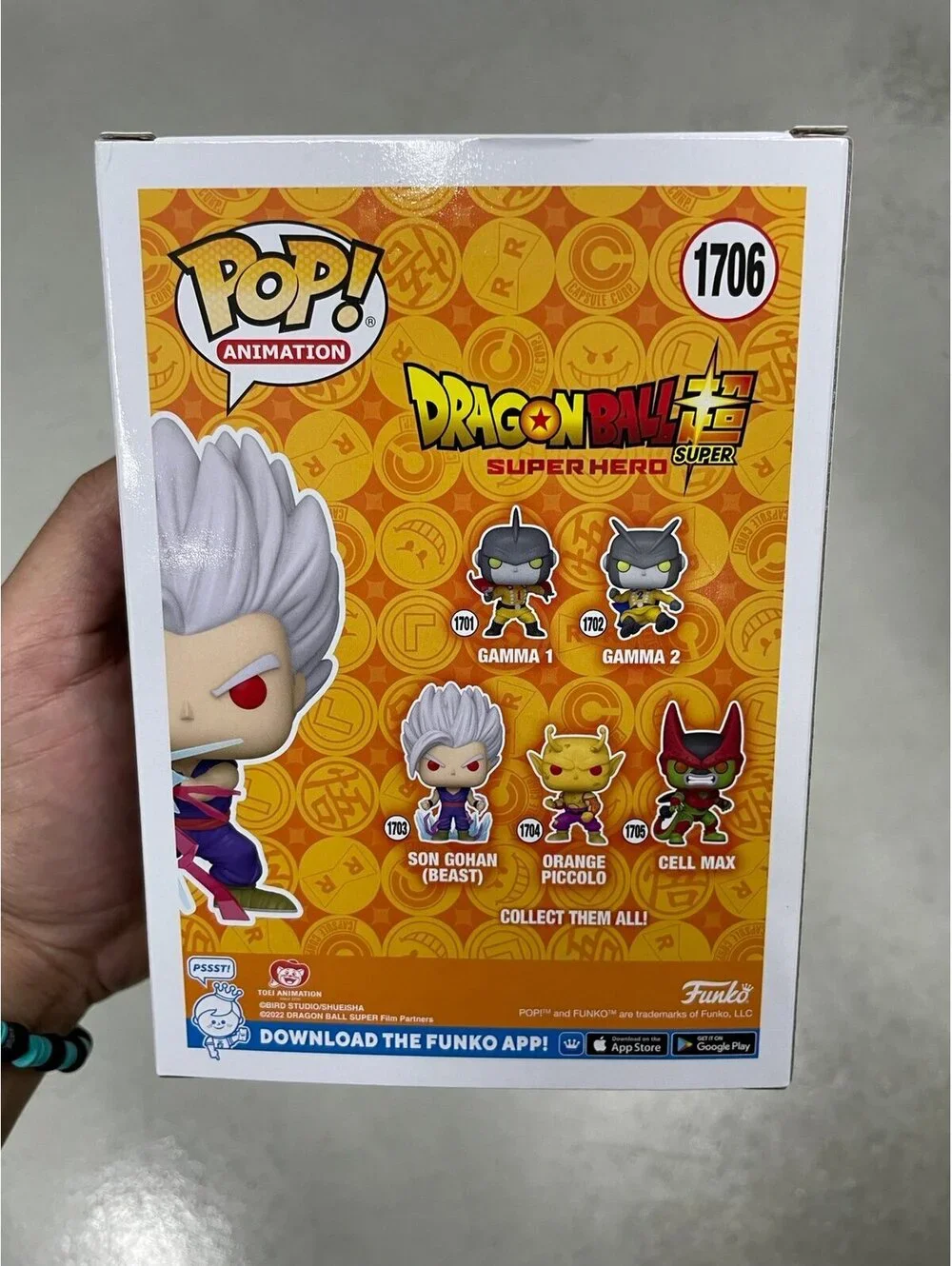 Funko Pop Son Gohan beast exclusive 1706 +PROTECTOR